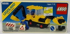 Lego 6686 retroescavatore - #6686,
