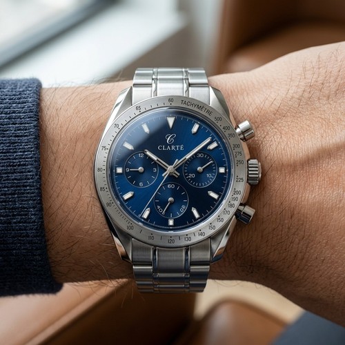 Orologio uomo quadrante blu - uomo,