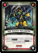 Rip-Tooth Megaboss - FOIL - Base Set - Warhammer Age of Sigmar