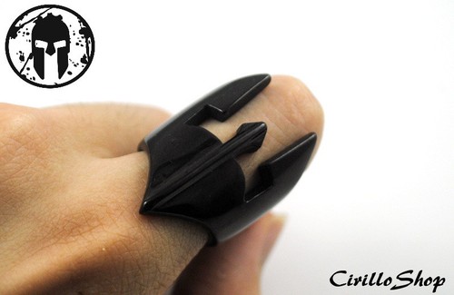 Anello elmetto spartano - anello,