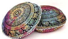 2PC Cuscini Rotondi Indiani