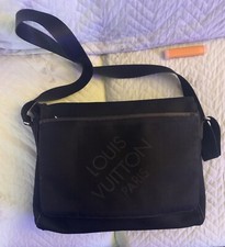 borsa Tracolla Louis  Vuitton Uomo In Tela Marrone-originale