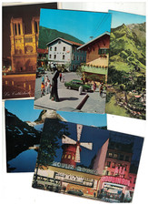 interessante LOTTO n.17 cartoline ESTERE-paesaggistiche- gran parte viaggiate
