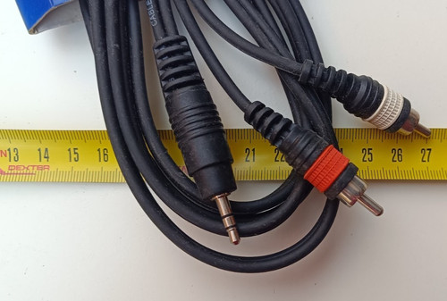 Cavo mini jack rca metri - 3,