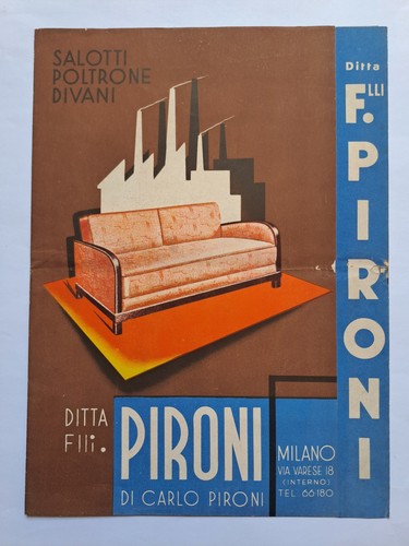 Fratelli pironi milano mobili - fratelli,