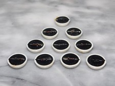 SUBBUTEO VINTAGE ANNI 70 - SET COMPLETO (10) DI BASI ORIGINALI HW - BIANCO/NERO