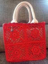 Borsa stile Granny Fatta A