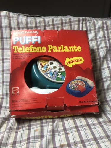 Puffi telefono parlante mattel - puffi,