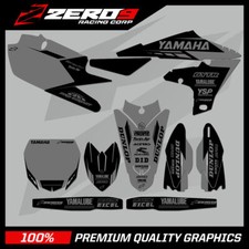 KIT GRAFICO YAMAHA MOTOCROSS MX DECALCOMANIE: YZ YZF 65 85 125 250 450 FLOW GRY