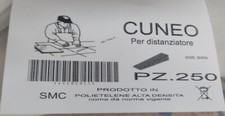  CUNEO / Zeppa PER DISTANZIATORI LIVELLANTI PAVIMENTI PZ 1000 (4 BUSTE DA 250pz)