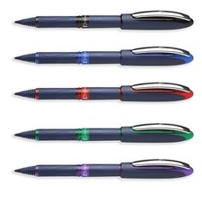 Penna roller Schneider One Business con cartuccia di inchiostro - 0,6 mm - 5 colori