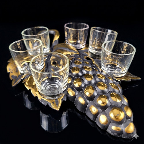 Bicchieri liquore anni 70 - da,