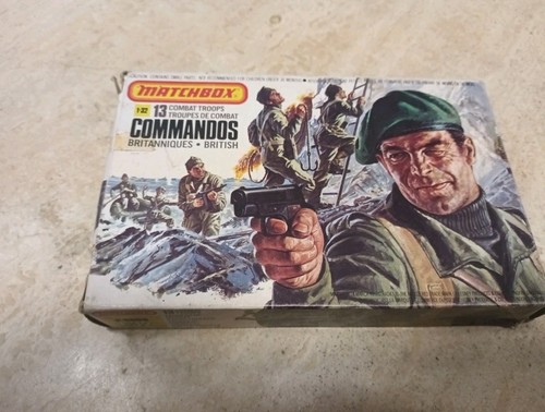 Soldatini matchbox commandos - matchbox, 1