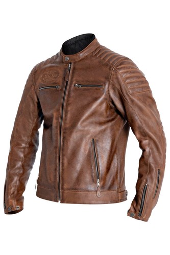 Giacca pelle moto john - da,