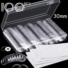 100 Capsule Trasparenti per