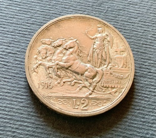 Italia regno lire 1916 - regno,