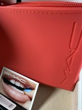 Mac Makeup Case With Lipgloss