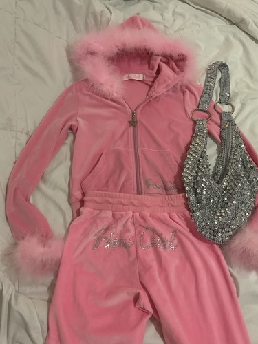 Tuta rosa y2k juicy couture - tuta,