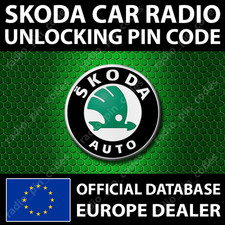 CODICE PIN RADIO SKODA PER GAMMA GRUNDIG MELODY MFD RHAPSODY STREAM SWING SYMPHONY