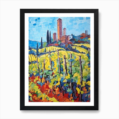 Quadro san gimignano - quadro,