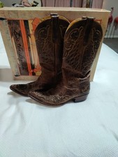 Stivali donna vecchi gringos marrone medio taglia 9B