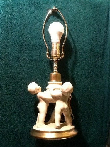 Antica lampada porcellana - antica,