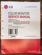 LG StudioWorks 57M Monitor Manuale di servizio *Originale* #2