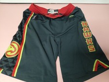 NBA BASKET PANTALONCINI ADIDAS AUTHENTIC SHORTS ATLANTA HAWKS TG. L