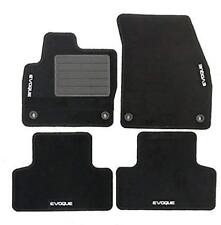 Tappetini auto in moquette su misura 4 loghi 4 fix per EVOQUE L538 2011>2018