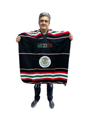 Poncho messicano bandiera - poncho, messicano,