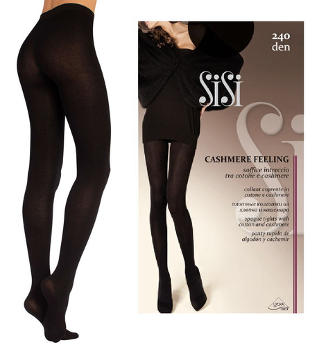 Sisi collant cashmere feelig - collant,