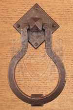 BATTENTE FERRO FORGIATO MANIGLIA BATTIPORTA PORTONI PORTONE BATTENTI FA769.14