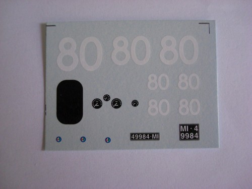 Decals kit alfa - kit, 1/43