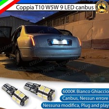 COPPIA LUCI TARGA 9 LED LANCIA