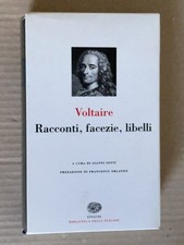 Voltaire - RACCONTI, FACEZIE, LIBELLI - Einaudi Gallimard blibl Pléiade
