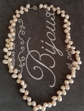 Collana perle fiume - collana, di