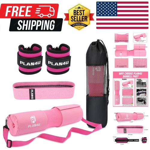 Barbell pad set for squat - set, hip
