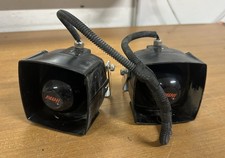 2 TROMBE X SIRENA BITONALE AMBULANZA POLIZ CARAB VIGILI DEL FUOCO PROTEZ CIVILE