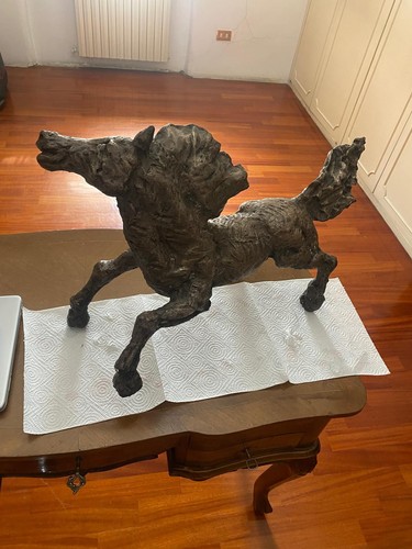 Scultura cavallo bronzo - cavallo, in