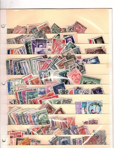 Francobollo pagina stock - francobollo,