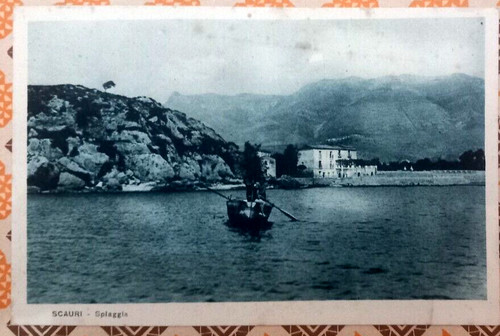 Scauri azz spiaggia 1929 - spiaggia, vg