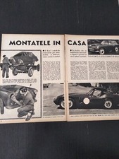 1961 AUTO KIT MONTAGGIO A CASA THUNDERBOLT ELVA FALCON CARATTERISTICHE  VINTAGE