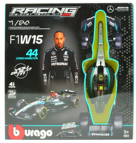 Burago mercedes w15 lewis - burago,