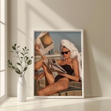 Poster rivista femminista -
