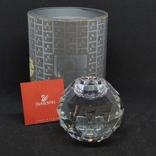 Cristallo Swarovski candeliere Candle Holder 3 piccole chips