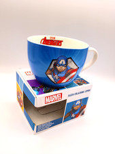 TAZZA COLAZIONE JUMBO CAPITAN AMERICA  MARVEL  DA COLLEZIONE  CERAMICA