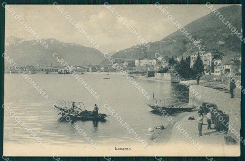 Svizzera locarno postcard - svizzera,