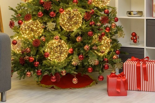 Copri base albero natale - copri, di