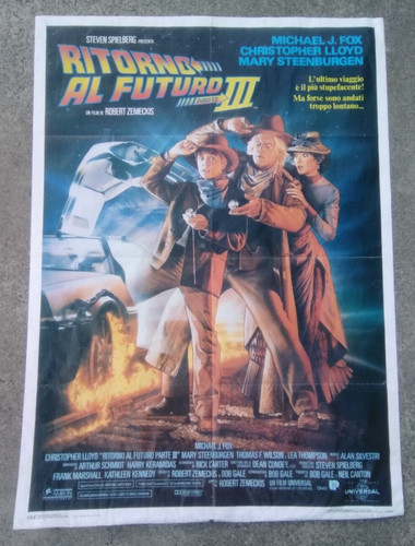 Manifesto ritorno futuro 3 - futuro,