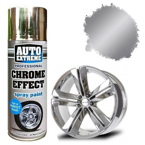Vernice spray effetto - vernice, cromato